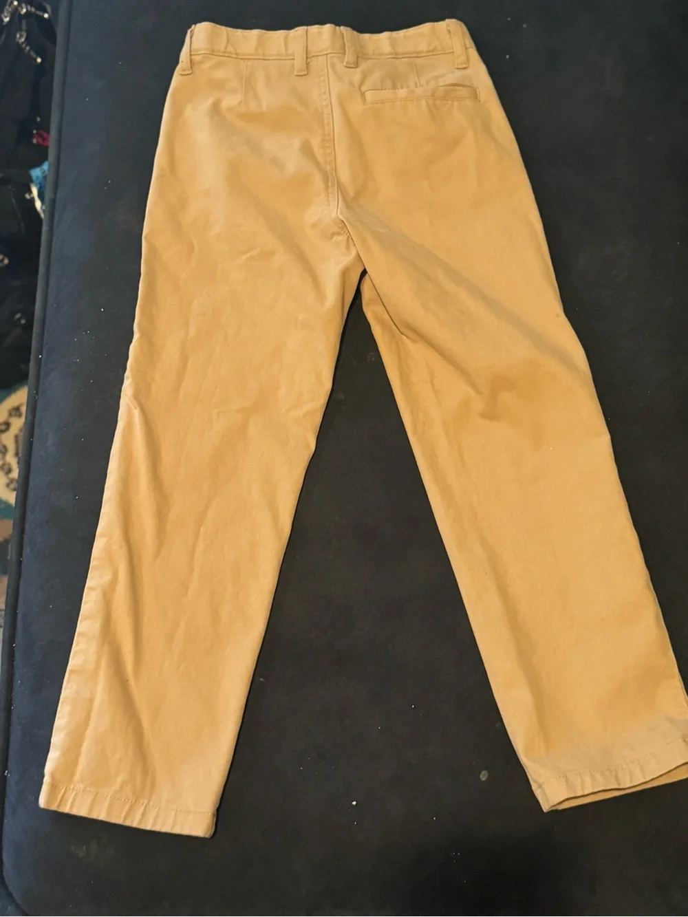 Old Navy Girls Khaki Uniform Pants Size 8- 5 Pairs